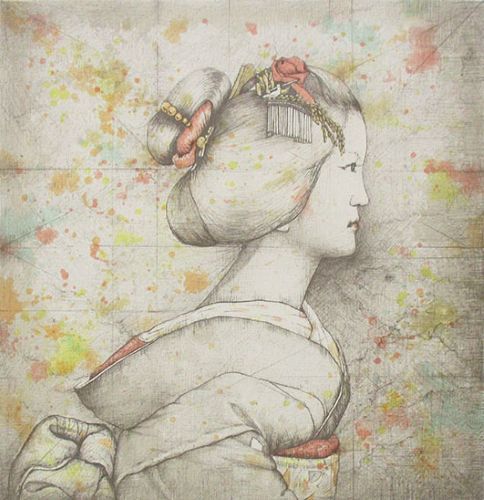 福井良之助　「舞妓」の買取画像